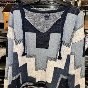 Scoop Women's Blue and Navy Jumper
